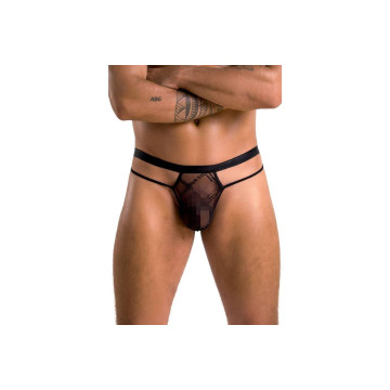 Passion - 029 Tanga Collin Negro S/M | Vybes.it