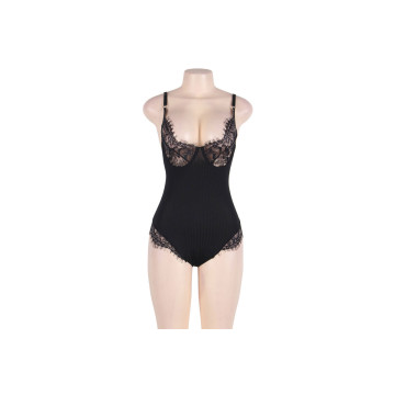 Subblime - Teddy Con Franjas Negro Talla Grande | Vybes.it
