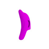 Pretty Love - Delphini Poderoso Estimulador De Dedo Morado |
