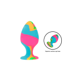 INTENSE - ENSEMBLE DE BOUCHONS EN SILICONE MULTICOLORE - INTENSE ANAL…