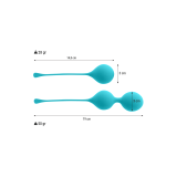 Intense - Bolas Kegel Pack Kendall Azul | Vybes.it