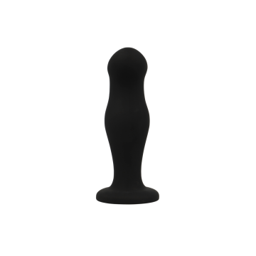 Black&Silver - Sean Plug Anal Silicona Premium Negro | Vybes.it