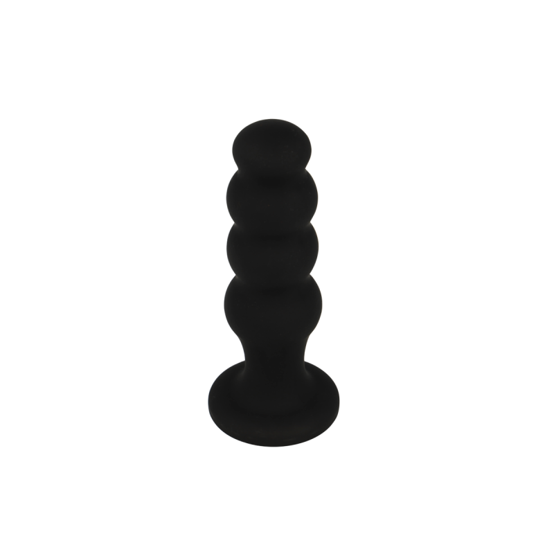 Black&Silver - Scott Premium Silikon Analplug Schwarz | Vybes.it