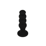 Black&Silver - Plug Anal En Silicone Scott Premium Noir | Vybes.it
