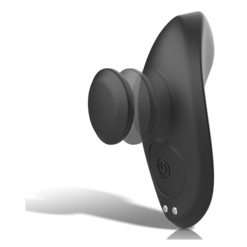 BLACK&SILVER - PRESTON PANTIE MAGNÉTICO VIBRADOR SILICONA REMOTO