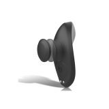 Black&Silver - Culotte Vibrante Rechargeable En Silicone Preston