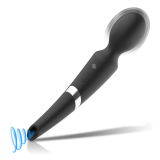 BLACK&SILVER - BECK WAND Y SUCCIONADOR 2 EN 1 SILICONA