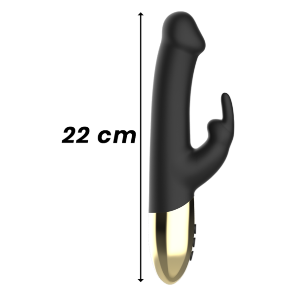IBIZA - VIBRADOR ROTADOR PERLADO RABBIT