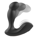 IBIZA - MASAJEADOR ANAL WAVE Y VIBRACIÓN CONTROL REMOTO 11 x 4 CM