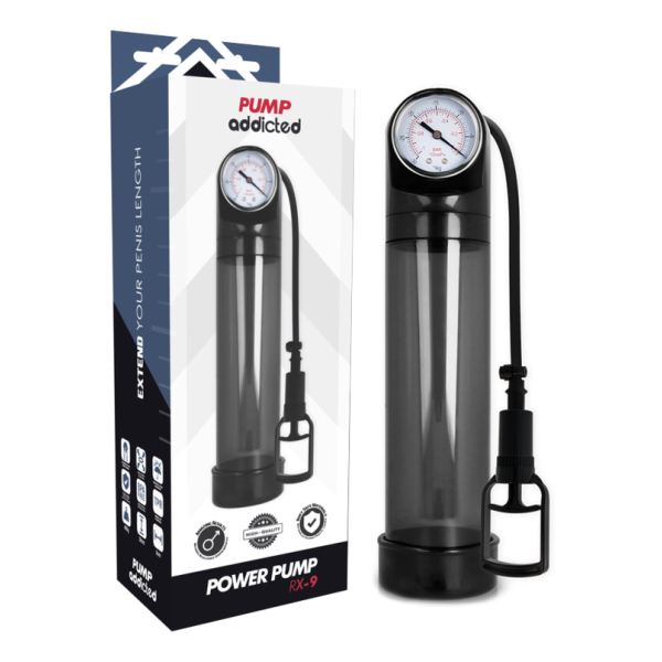 PUMP ADDICTED - POMPE D'ÉRECTION NOIRE RX9