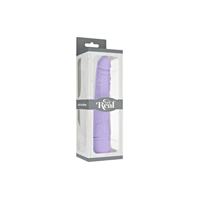 Get Real - Classic Slim Vibrador Morado | Vybes.it