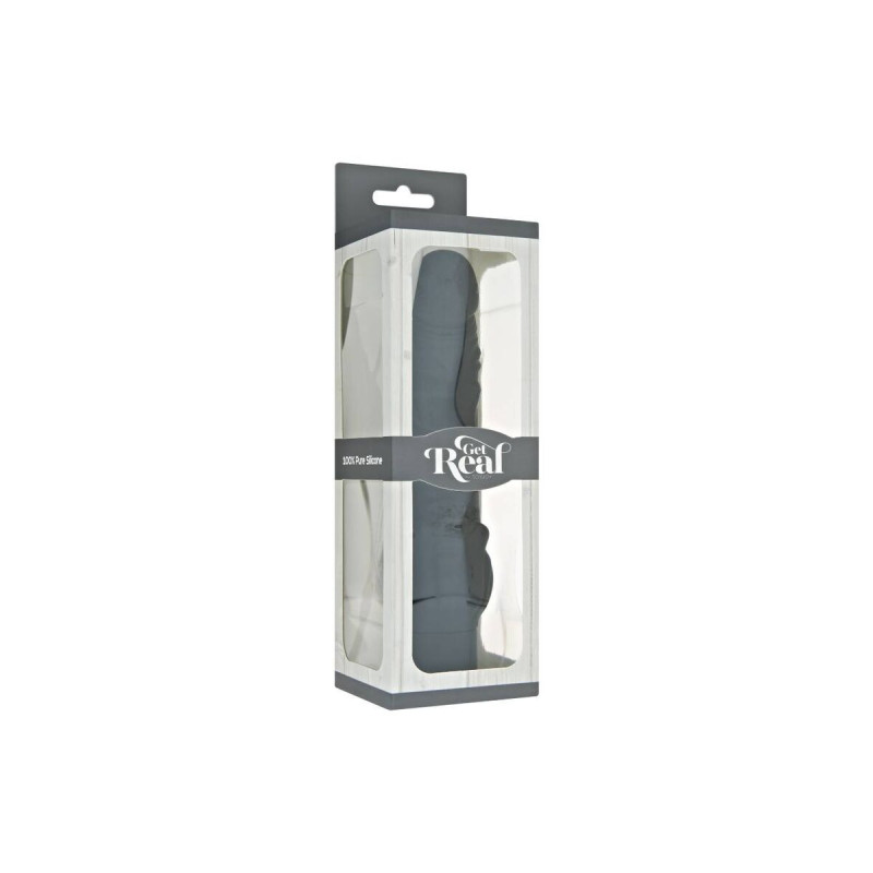 Get Real - Klassischer Stim - Vibrator Schwarz | Vybes.it