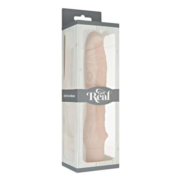 GET REAL - KLASSISCHER GROSSER NATÜRLICHER VIBRATOR