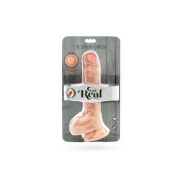 Get Real - Dual Density Dildo 25,5 Cm Holen Haut | Vybes.it