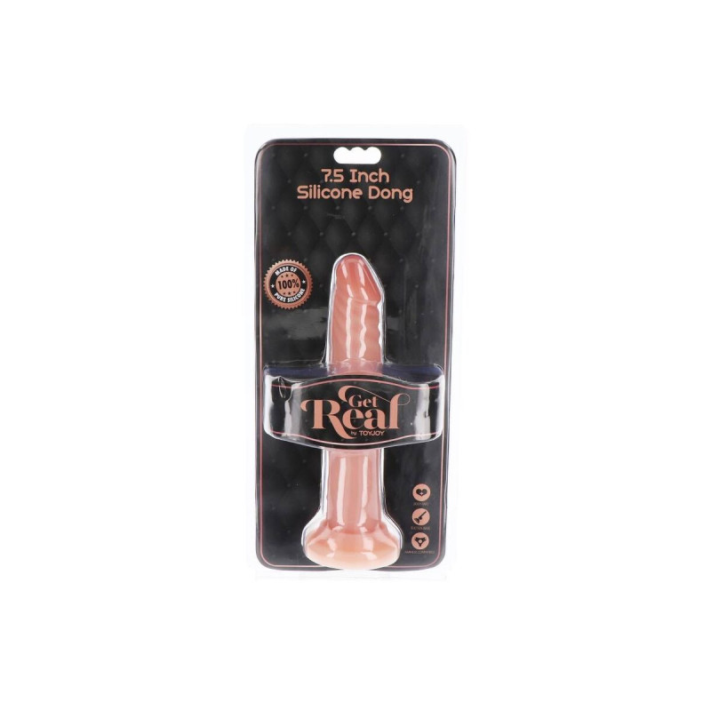 Get Real - Dong Silicona 19 Cm Natural | Vybes.it