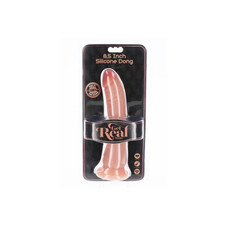 Get Real - Dong Silicona 21 Cm Natural | Vybes.it