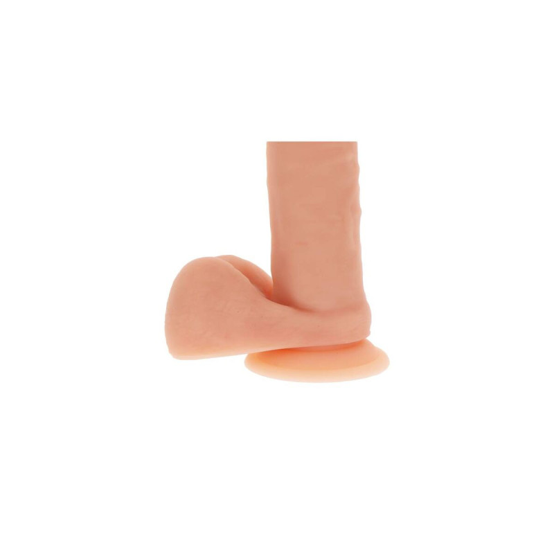 Get Real - Gode En Silicone 20,5 Cm Avec Balles Peau | Vybes.it