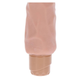 GET REAL - VIBRATORE GRANDE A DOPPIA DENSIT 20,5 CM PELLE