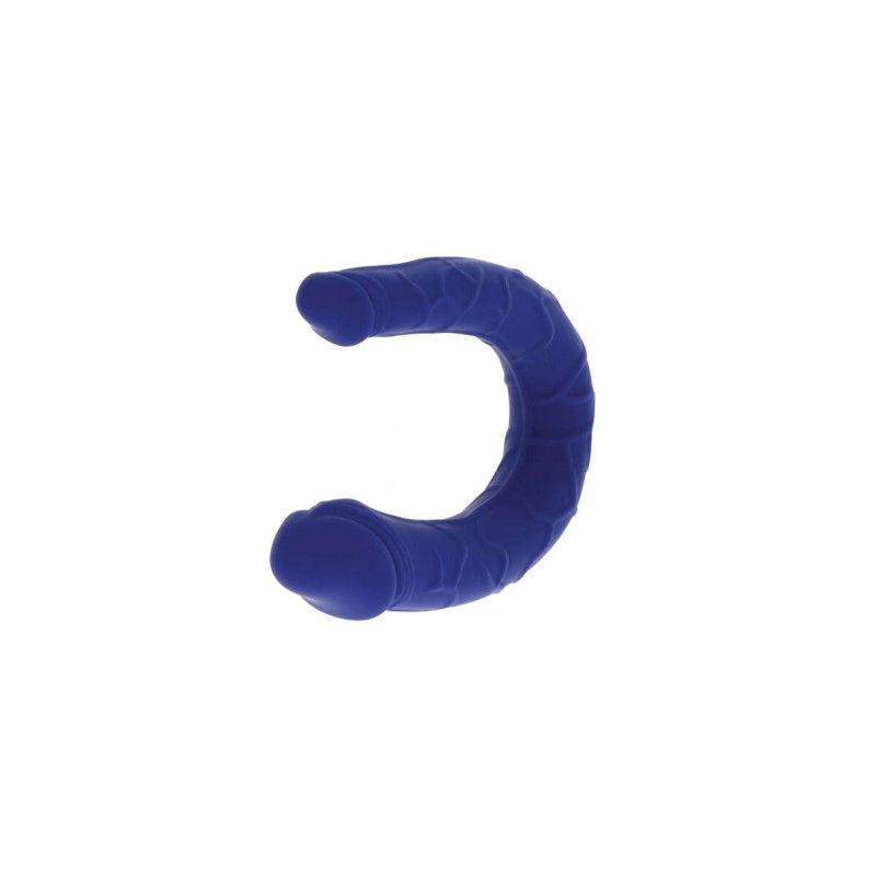 Get Real - Mini Double Dong Réaliste Bleu | Vybes.it