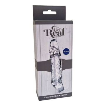 GET REAL - VERLNGERUNGSHÜLSE MEDIUM TRANSPARENT