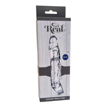 GET REAL - VERLNGERUNG LANG 19 CM TRANSPARENT