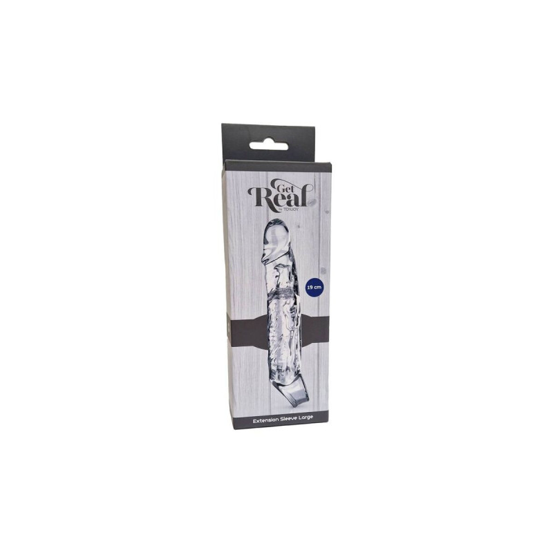 GET REAL Estensione Lunga 19 Cm Trasparente | Vybes.it