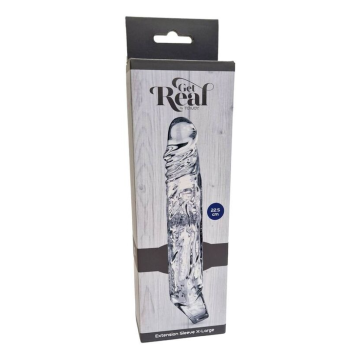 GET REAL - VERLNGERUNGSHÜLSE XLARGE TRANSPARENT