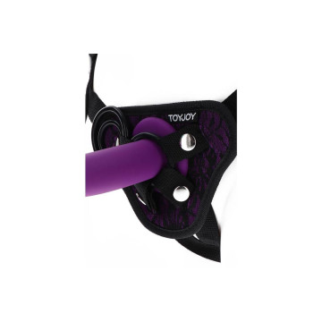 Get Real - Strap - On Lace Harnés Morado | Vybes.it