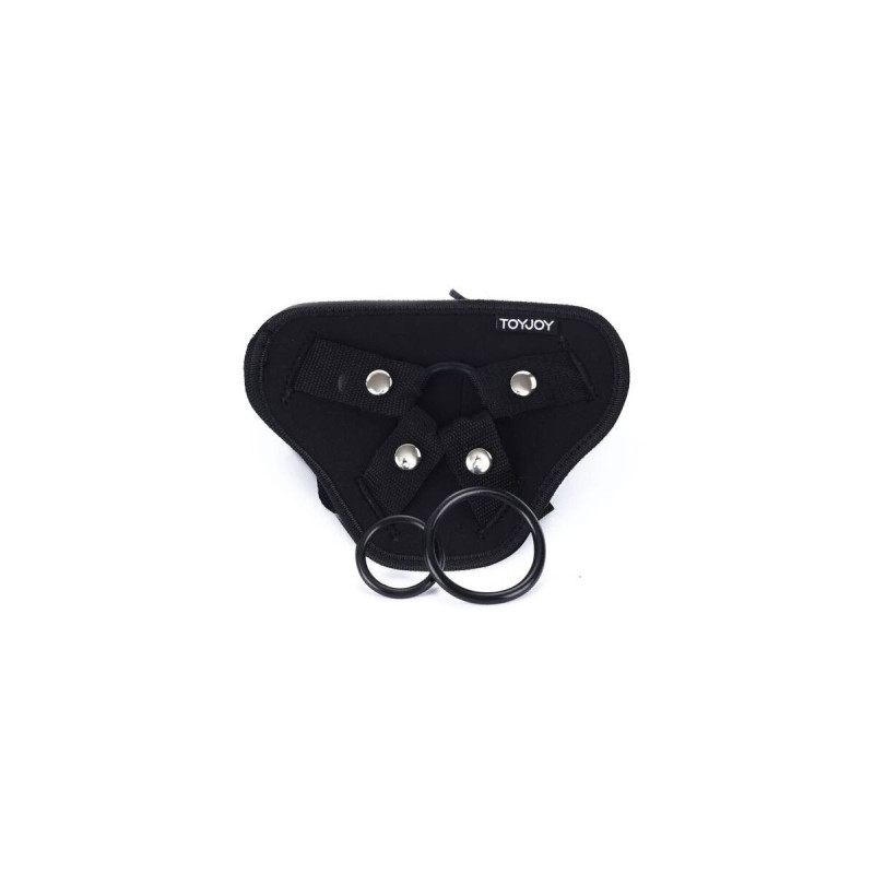 Get Real - Strap - On Deluxe Harnés Negro | Vybes.it