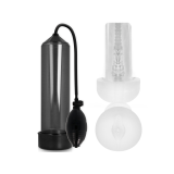 Pump Addicted - Rx3 Bomba Erección Negro Con Masturbador | Vybes.it