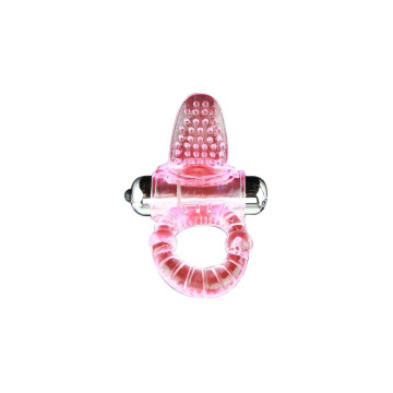 Baile - Sweet Abs 10 Ritmos Ring Anillo Pene Vibrador Rosa |