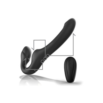 IBIZA - STRAPLESS VIBRATOR WITH REMOTE CONTROL PUSH BUTTON - IBIZA TE…