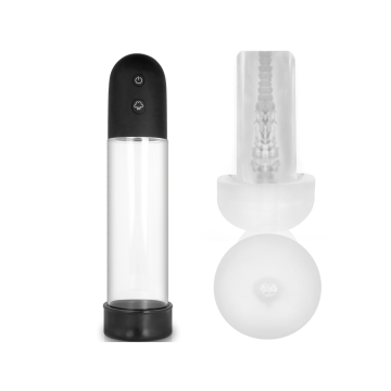 Pump Addicted - Bomba Erección Rx11 Automática Con Masturbador |