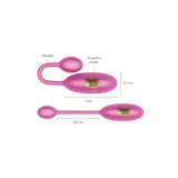 Oninder - Denver Huevo Vibrador Rosa 7 X 2.7 Cm - App Gratuita |
