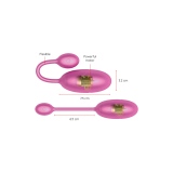 Oninder - Uovo Vibrante Tokyo Rosa 7,5 X 3,2 Cm App Gratuita |