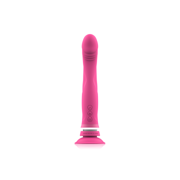 Intense - Michelangelo Dildo Vibrador Silicona Rosa | Vybes.it