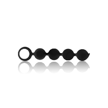 Black&Silver - Lennon Rosario Anal 4 Esferas Silicona 15 Cm |