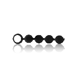 Black&Silver - Chapelet Anal Lennon 4 Sphères Silicone 15 Cm |