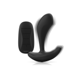 Black&Silver - Telecomando In Silicone Plug Anale Dwayne | Vybes.it