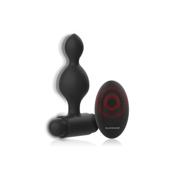 Black&Silver - Tucker Kleine Analstecker Aus Silikon Mit
