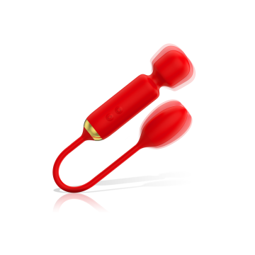 Mia - Toscana Double Pleasure Wand + Huevo Vibrador | Vybes.it