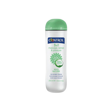CONTROL - WILD NATURE GEL MASAJE 3 EN 1 200 ML - CONTROL LUBES - Unfl…