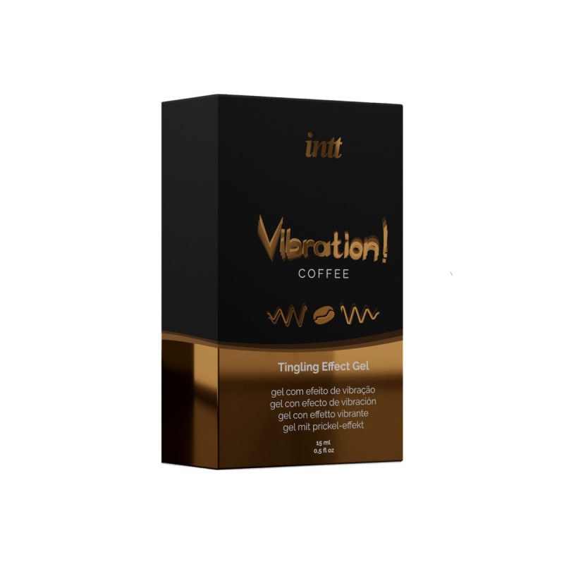 Intt - Potente Gel Liquido Vibrante Stimolante Intimo Caffè 15Ml |