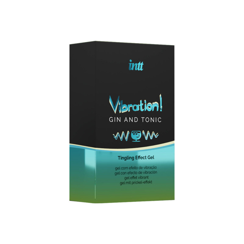 Intt - Kraftvolles Intimstimulierendes Flüssiges Vibrator - Gel Gin