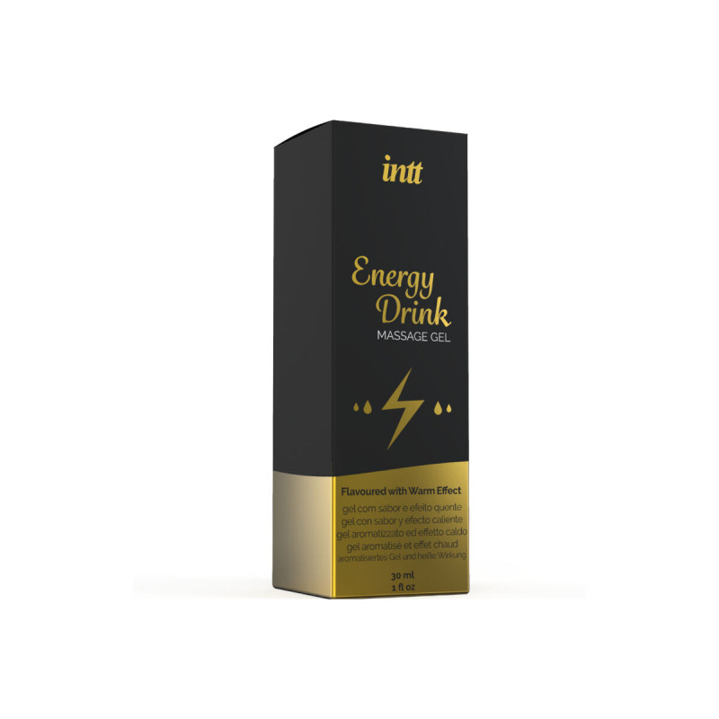 INTT MASSAGE & ORAL SEX - GEL DA MASSAGGIO CON BEVANDA ENERGETICA ARO…