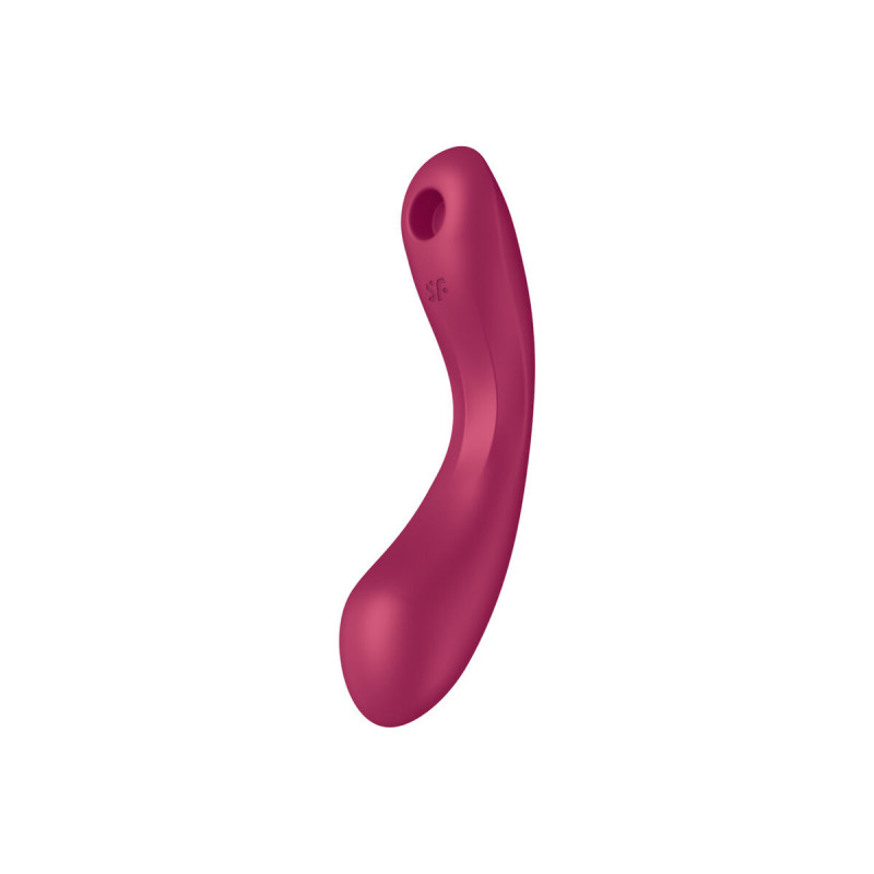 Satisfyer - Curve Trinity 1 Air Pulse Vibration Rojo | Vybes.it
