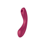 Satisfyer - Curve Trinity 1 Air Pulse Vibration Rojo | Vybes.it