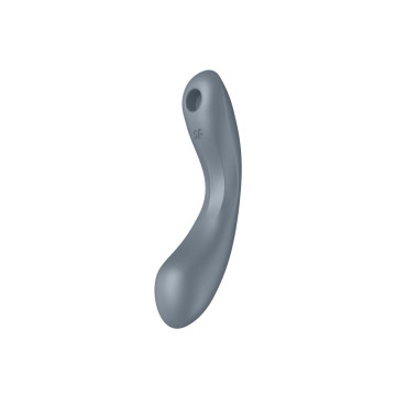 SATISFYER - CURVE TRINITY 1 AIR PULSE VIBRAZIONE GRIGIO - SATISFYER A…