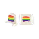 PRIDE - ZAINO CON BANDIERA LGBT IN COTONE - Accessori | Vybes.it