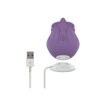 Intense - Violet Estimulador Lengua Base Magnética | Vybes.it